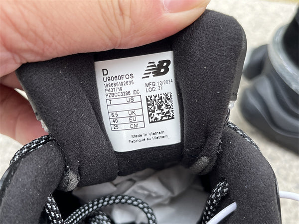 Pure original New Balance NB 9060 black silver