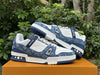 Value for money LOUIS VUITTON Trainer White Blue