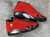 Pure original Air Jordan 14 "Ferrari"