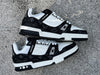 Value for money LOUIS VUITTON Trainer White and Black Denim