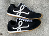 Authentic LOEWE Ballet Runner 2.0 nylon and cowhide leather round
