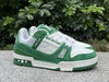 Value for money LOUIS VUITTON Trainer White Green Denim
