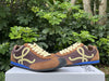 Pure original LOEWE Ballet Runner 2.0 nylon cowhide round toe