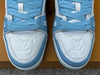 Value for money LOUIS VUITTON Trainer White Blue