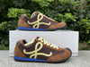 Pure original LOEWE Ballet Runner 2.0 nylon cowhide round toe