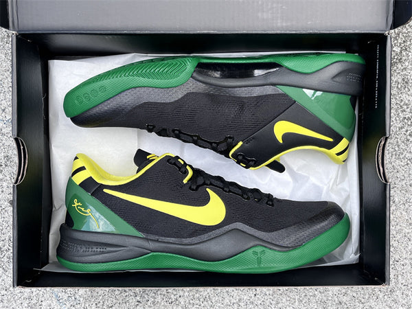 Pure original Nike Kobe 8 "OREGON DUCKS" PE PACK