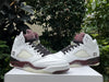Pure original A Ma Maniére x Air Jordan 5 "Violet Ore" white and brown