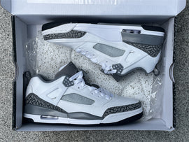 Pure original Jordan Spizike LOW white gray Item