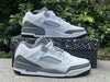 Pure original Jordan Spizike LOW white gray Item