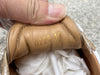 Original Louis Vuitton Sneakerina leather round toe lace-up ballet