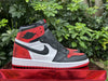 Pure original Air Jordan 1 High OG "Ruby" Red Snake Ruby