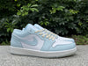 Pure original Jordan Air Jordan 1 Low blue and white