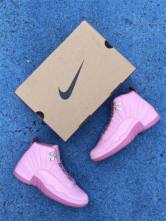 Pure original Air Jordan 12 GS Pink