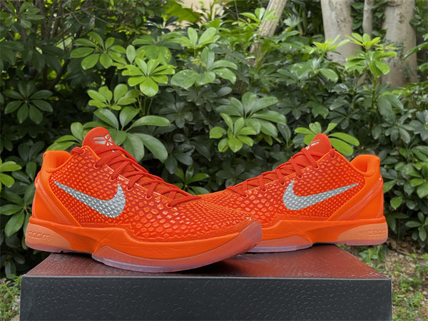 Pure original Nike Zoom Kobe 6 Protro "Total Orange"