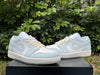 Pure original Jordan Air Jordan 1 Low blue and white