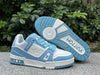 Value for money LOUIS VUITTON Trainer White Blue