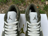 Pure original Jordan Air Jordan 1 Low White Green Item