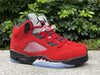 Pyre original Air Jordan 5 "Raging Bull" Bull Red