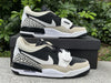 Pure original Jordan Legacy 312 Low black and white