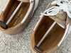 Original Louis Vuitton Sneakerina leather round toe lace-up ballet