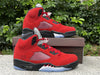 Pyre original Air Jordan 5 "Raging Bull" Bull Red