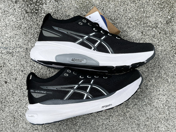 Pure original Asics Gel-Kayano 31 black and white