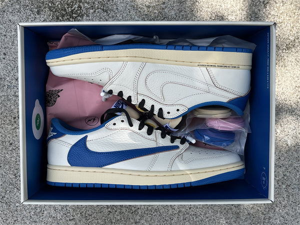 Pure original Travis Scott x fragment design x Air Jordan 1 Low OG