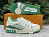 Value for money LOUIS VUITTON Trainer White Green
