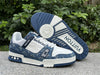 Value for money LOUIS VUITTON Trainer White Blue