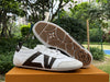 Original Louis Vuitton Sneakerina, sheepskin round toe lace-up, ballet