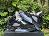 Pure original Air Jordan 5 "Black Metallic Reimagined"