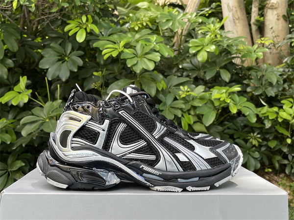 Pure original Balenciaga/Balenciaga 7.5 black silver Item number: