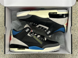 Company level Jordan Air Jordan 3 OG "CHILE RED" black, gray and red