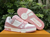 Value for money LOUIS VUITTON Trainer White Powder