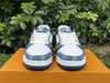 Value for money LOUIS VUITTON Trainer White Blue
