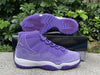 Pure original Air Jordan 11 "Purple Rain" purple velvet Item