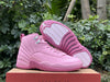 Pure original Air Jordan 12 GS Pink