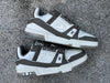 Value for money LOUIS VUITTON Trainer White Grey