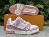 Value for money LOUIS VUITTON Trainer White Powder