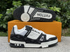 Value for money LOUIS VUITTON Trainer White and Black Denim