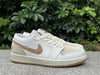 Pure original Jordan Air Jordan 1 Low Dongdan White Brown Item