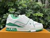 Value for money LOUIS VUITTON Trainer White Green