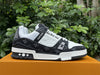 Value for money LOUIS VUITTON Trainer White and Black Denim