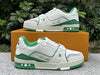 Value for money LOUIS VUITTON Trainer White Green
