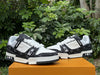 Value for money LOUIS VUITTON Trainer White and Black Denim