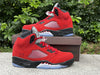 Pyre original Air Jordan 5 "Raging Bull" Bull Red