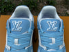 Value for money LOUIS VUITTON Trainer White Blue