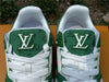 Value for money LOUIS VUITTON Trainer White Green Denim