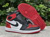 Pure original Air Jordan 1 High OG "Ruby" Red Snake Ruby