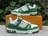 Value for money LOUIS VUITTON Trainer White Green Denim